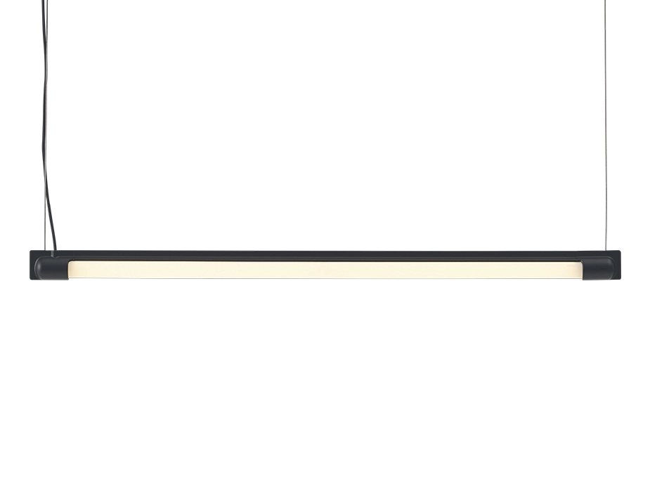 60cm 0000 Fine Suspension Lamp 60 Black Muuto Hi Res
