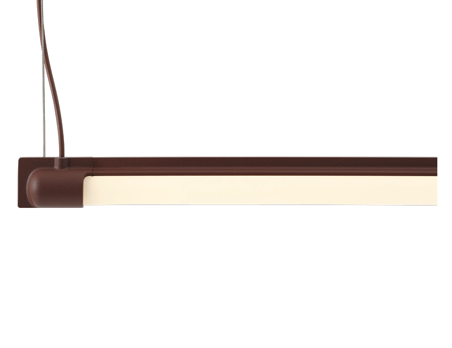 90cm 0000 Fine Suspension Lamp 90 Deep Red Detail Muuto Hi Res
