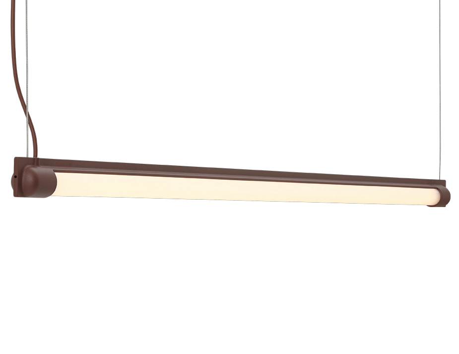 90cm 0002 Fine Suspension Lamp 90 Deep Red Angle Muuto Hi Res