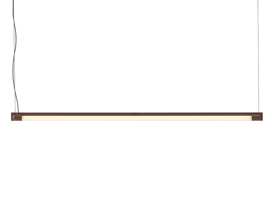 90cm 0008 Fine Suspension Lamp 90 Deep Red Muuto Hi Res