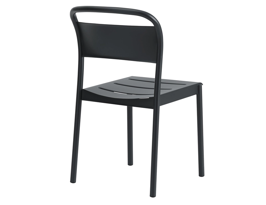 Linear Range Side Chair Black