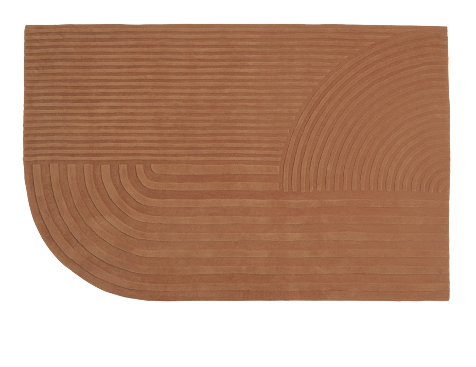 Revelo Rug 200x300 Burnt Orange