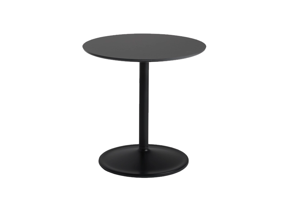 Soft Side Table 48 X 48 Black