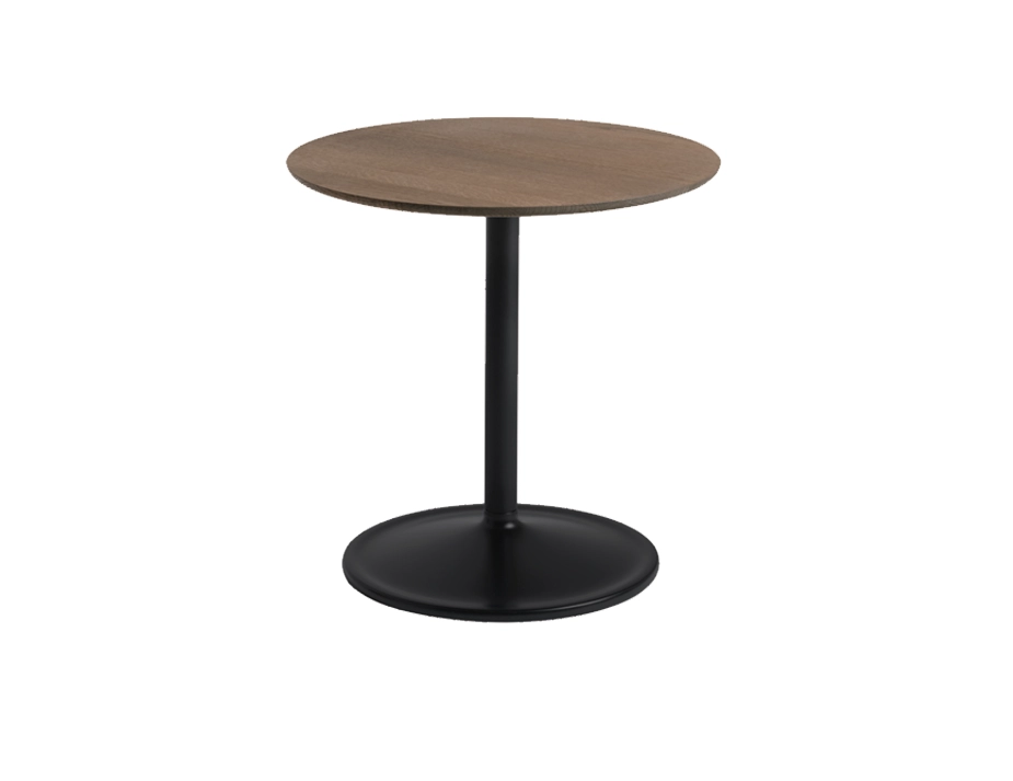 Soft Side Table 48 X 48 Smoked Brown