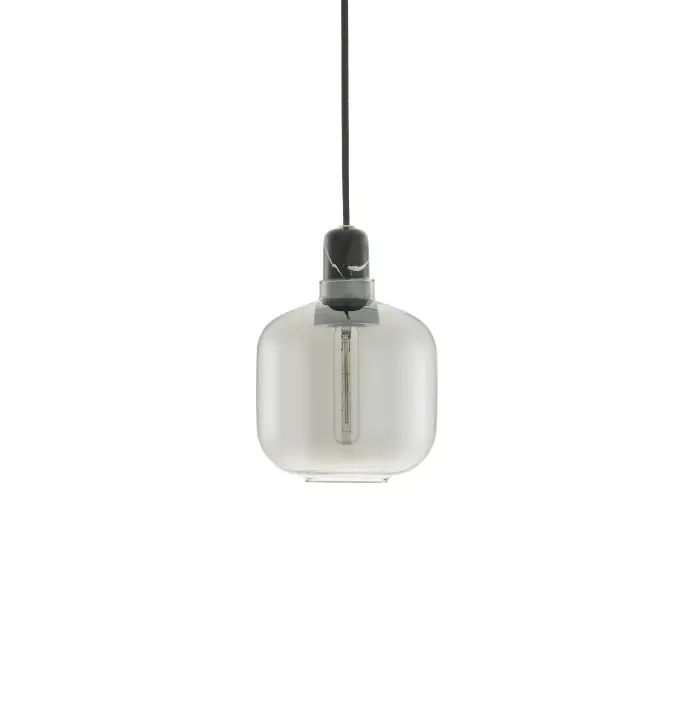 502116 Amp Lamp Small SmokeBlack