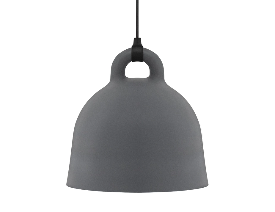 Bell Pendant 0000 502115 Bell Lamp Large Grey