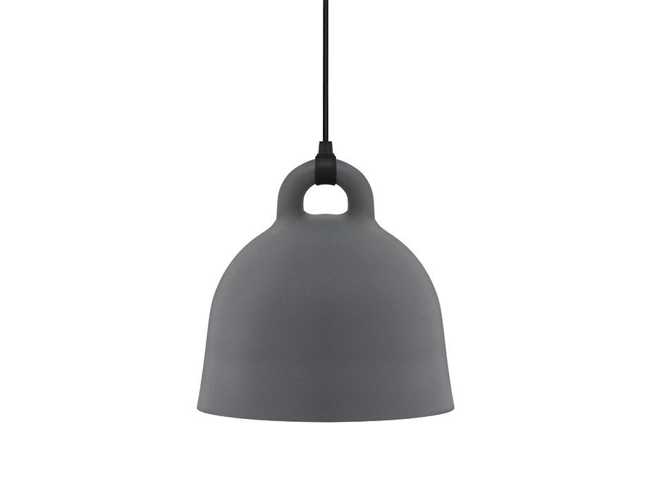 Bell Pendant 0001 502112 Bell Lamp Medium Grey