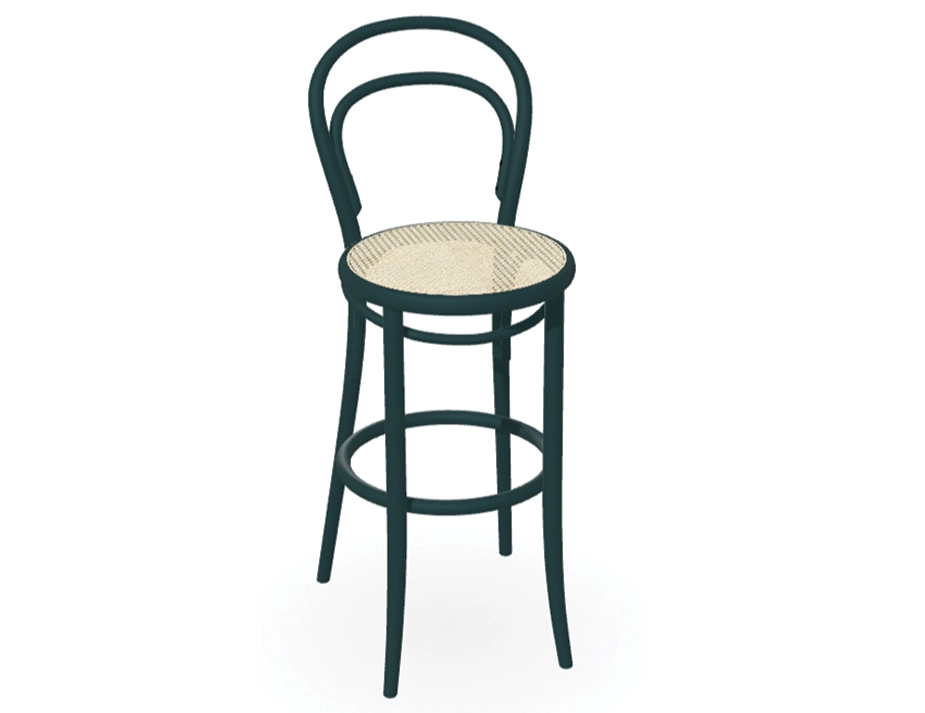 Stool 14 Pigment Cane