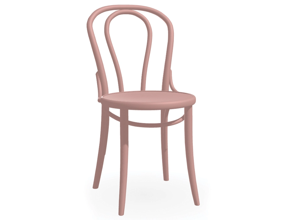 Chair 18 Chair Taupe Pink