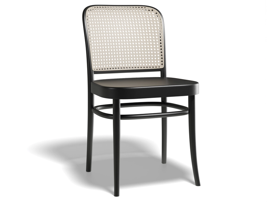 811 Wooden Seat Black