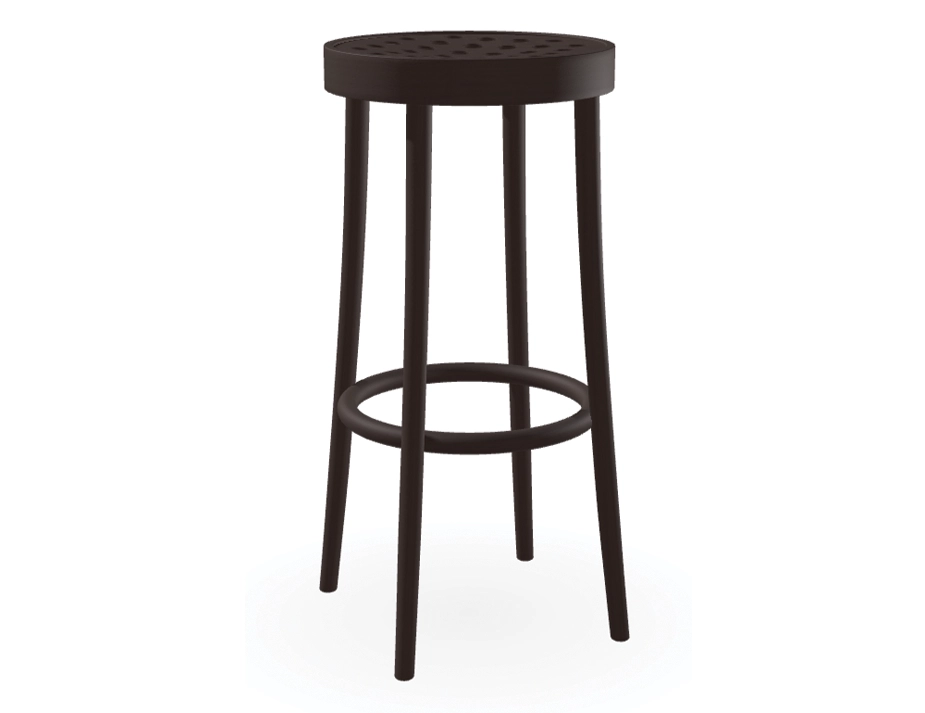 822 Barstool 80cm Dark Chocolate