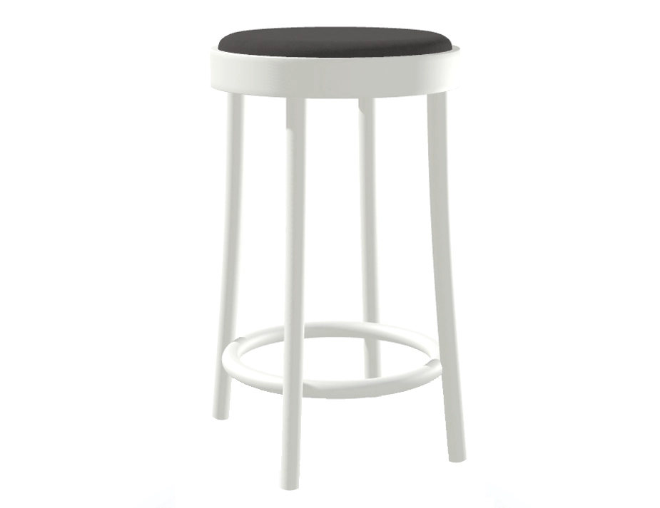 822 822 Stool Pigment Padded Leather