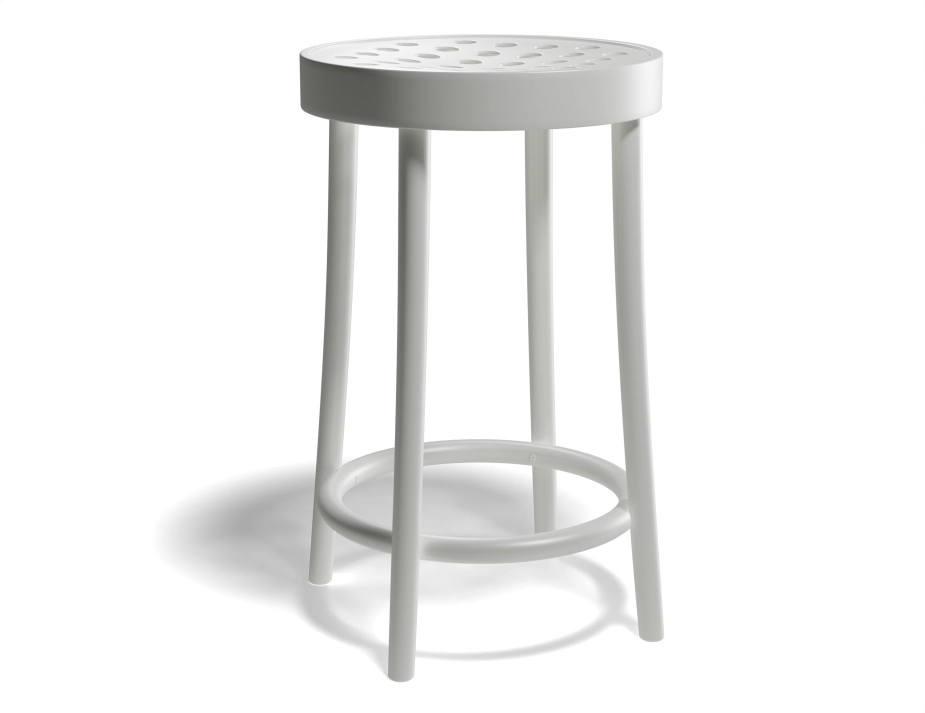822 Barstool 63cm Whitepigment