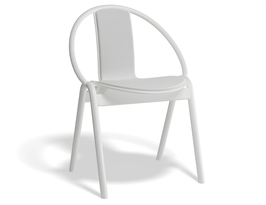 Again Chair Fullpad Whitepigment Prince
