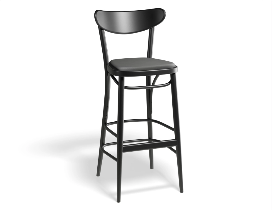 Banana Barstool76cm Blackgrain Mdr