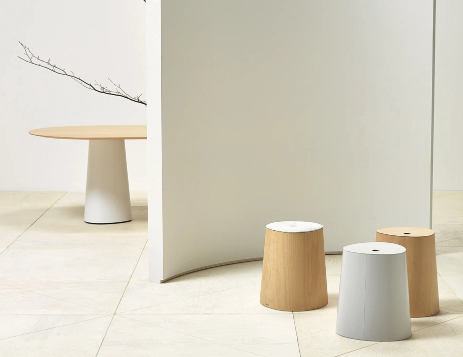 POV Upholstered Stool