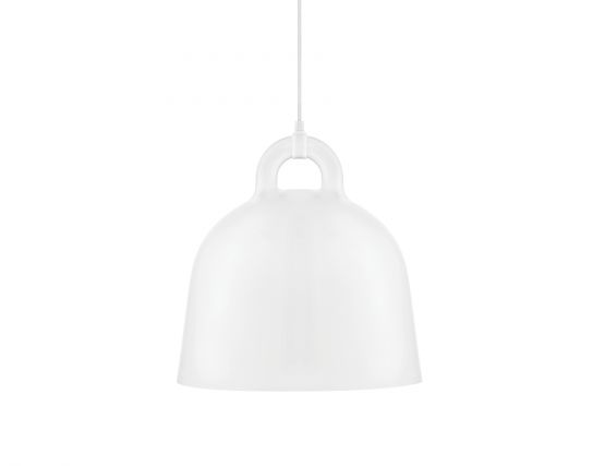 Pendant shop lamp white