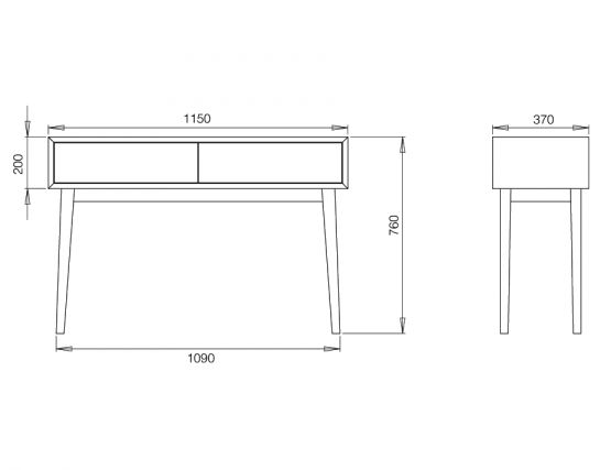 Console Desk