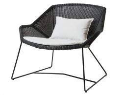 Breeze Outdoor_0050_Breeze_lounge_chair_black_white_YSN94