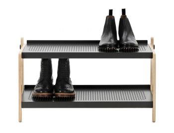 Grey Sko Shoe Rack by Simon Legald for Normann Copenhagen image