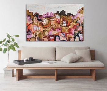 Bush Dreams 150x100cm Oil Paint on Canvas Original Painting by Marinka Parnham image