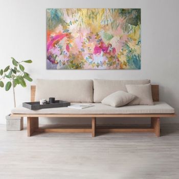 Banksia Forest 150x100cm Acrylic Paint on Canvas Original Painting by Marinka Parnham image