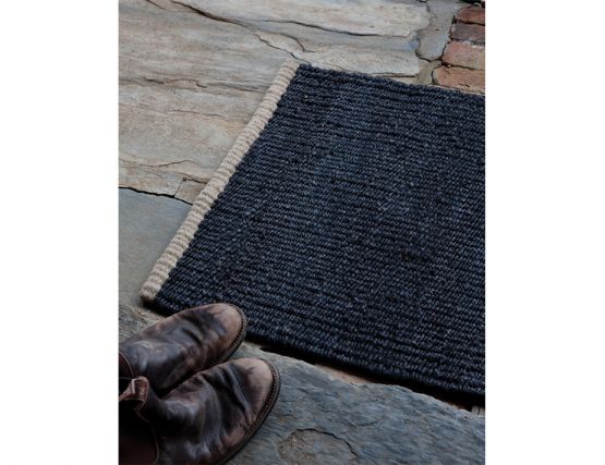 Nest Weave Enterance Mat Charcoal