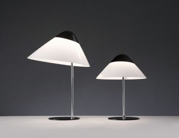 Opala Table Lamp Black by Hans Wegner for Pandul image