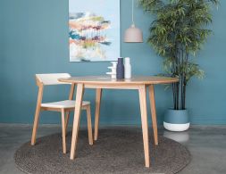 Oak_120cm Round__Table