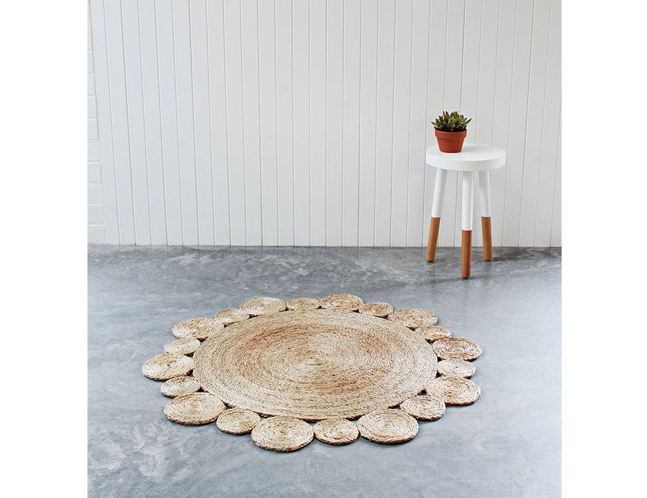 Daisy Round Rug By Armadillo Co Daisy Round Rug By Armadillo Co, 3m Round Jute Rug