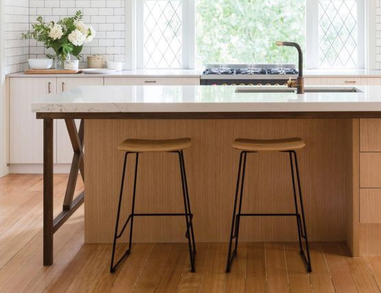 Oak and black bar stools shop
