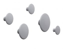 Dots Range Grey Set Of 5