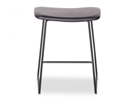 Black Low Stool