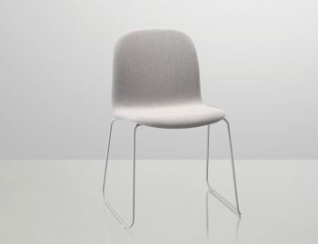 Visu Chair Upholstered with Sled Base by Mika Tolvanen for Muuto  image