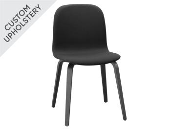 Visu Chair Upholstered with Wood Base by Mika Tolvanen for Muuto  image