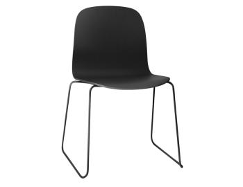Visu Chair with Wood Seat & Sled Base by Mika Tolvanen for Muuto  image