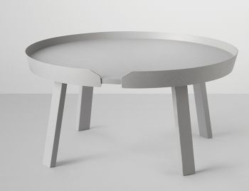 Grey Around Coffee Table Large by Thomas Bentzen for Muuto image