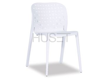 White A-Buso Stackable Outdoor Chair by Favaretto & Partners for OOLand image