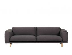 Rest 3seater Darkgrey