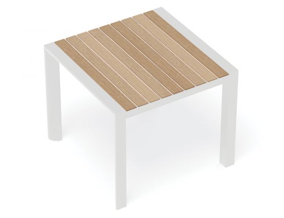 Natural Wood Ash Teak Top