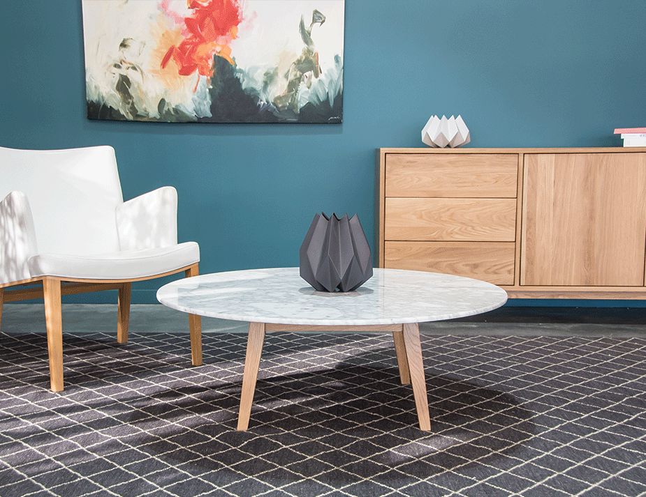 Marble Round Coffee Table