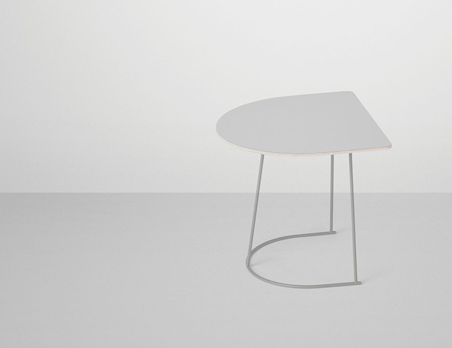 Muuto Airy Half Size Side Table Muuto Airy Half Size Side Table, Zenith Emily Coffee Table