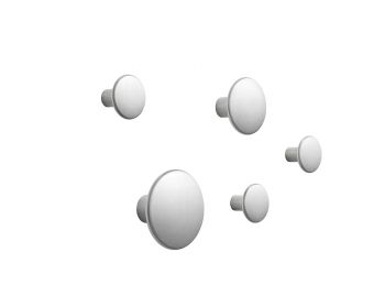 The Dots Aluminium Metal (Set of 5) by Lars Tornoe for Muuto image