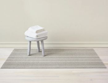 Shag Birch Skinny Stripe In/Outdoor Floor Mat by Chilewich image