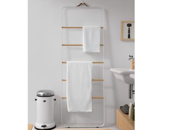 Towel Ladder In White