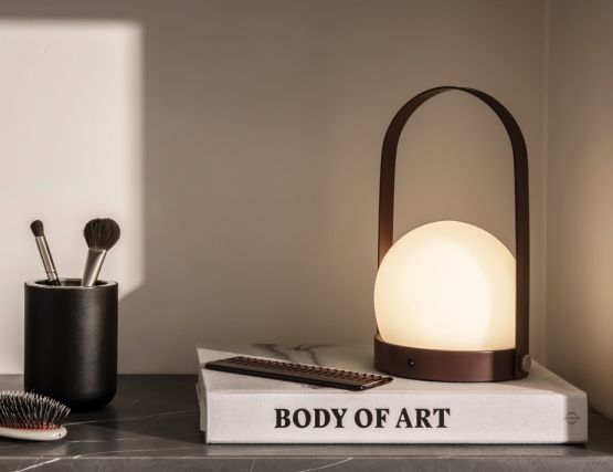 Portable Carrie LED Lamp by Norm Architects for Menu