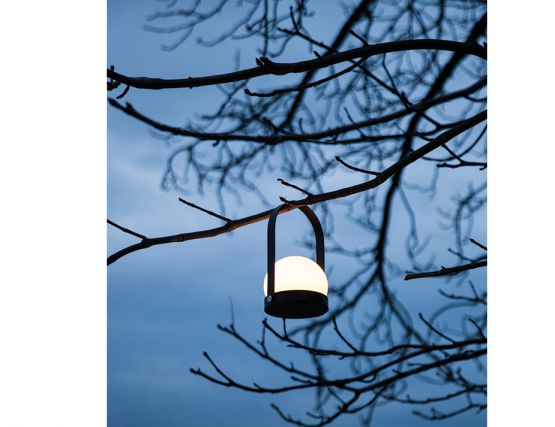 Carrie portable led outlet lantern