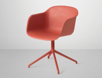 Fiber Armchair with Swivel Base by Iskos Berlin for Muuto image