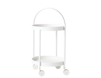 Roll Trolley in White by Welling/Ludvik for Cane-line image