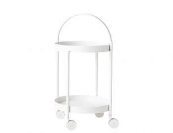 Roll Trolley in White by Welling/Ludvik for Cane-line image